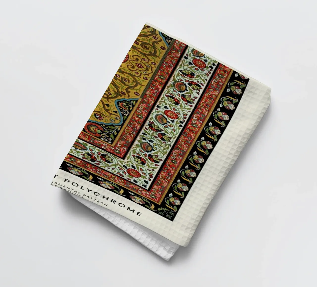 Racinet -  Persian Ornamental Pattern II canovaccio da cucina da Vintage by JUNIQE