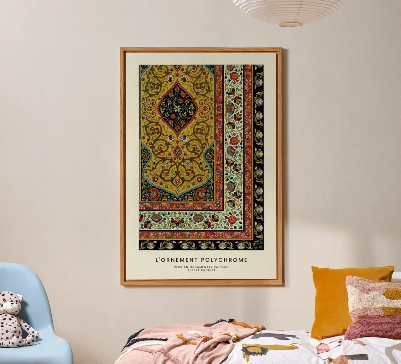Racinet -  Persian Ornamental Pattern II alluminio dibond da Vintage by JUNIQE