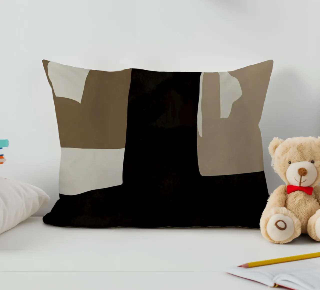 Ins minimal neutral abstract cuscino da Little Dean