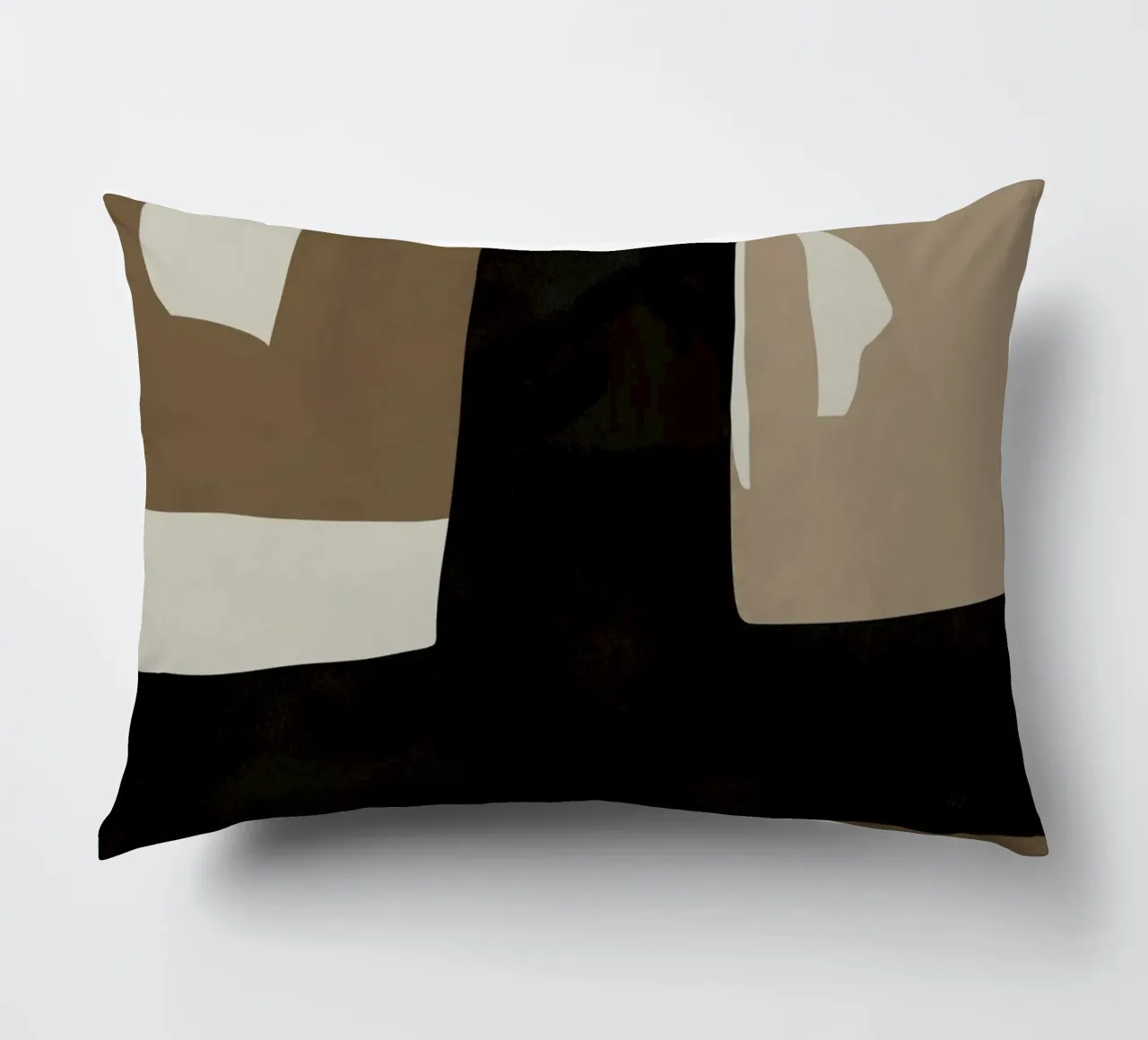 Ins minimal neutral abstrakt Kissen von Little Dean