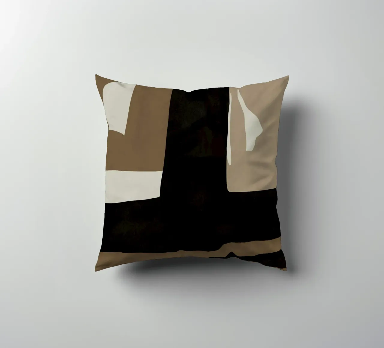 Ins minimal neutral abstrakt Kissen von Little Dean
