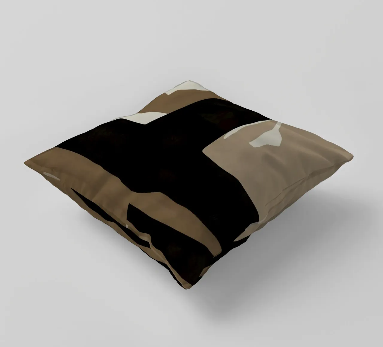 Ins minimal neutral abstrakt Kissen von Little Dean