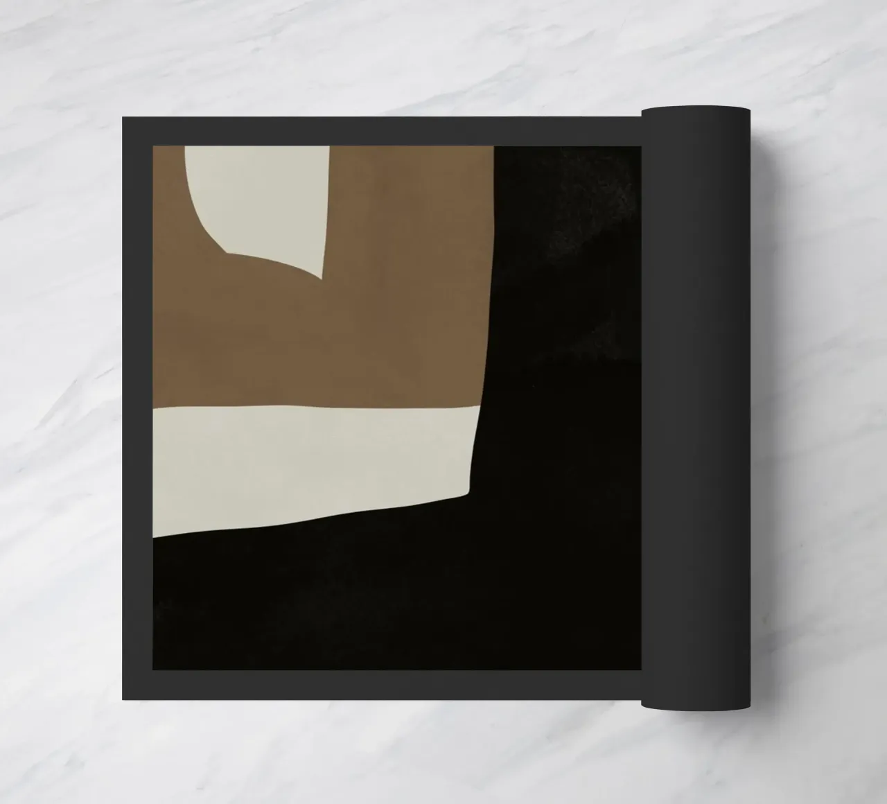 Ins minimal neutral abstract doormat by Little Dean