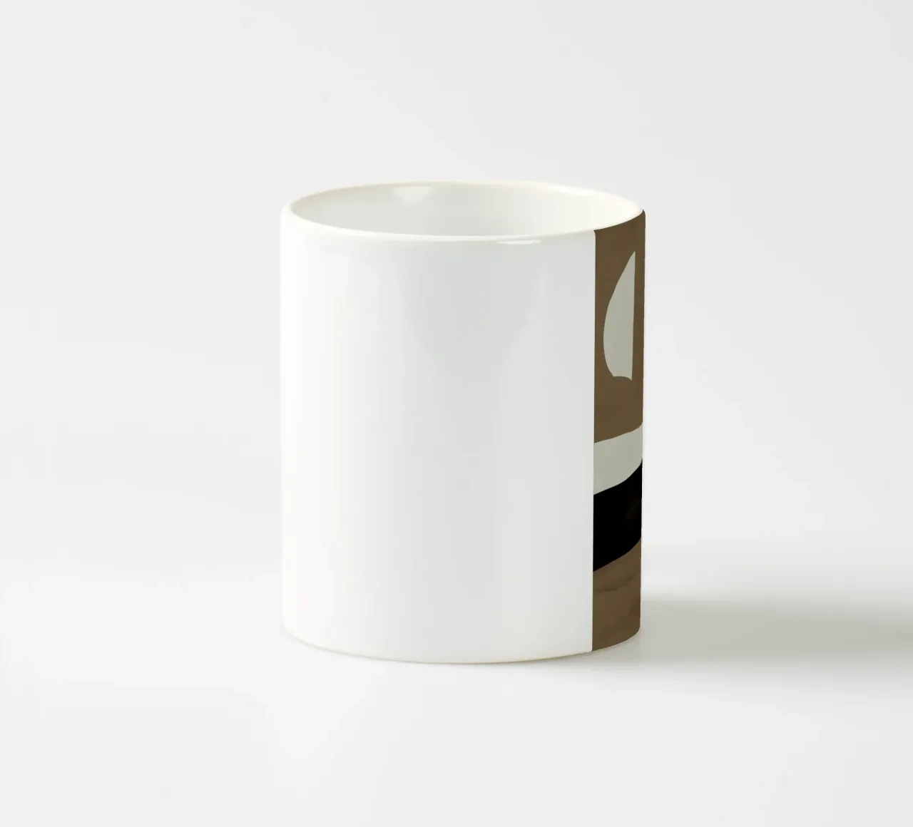 Ins minimal neutral abstrakt Keramik Tasse von Little Dean