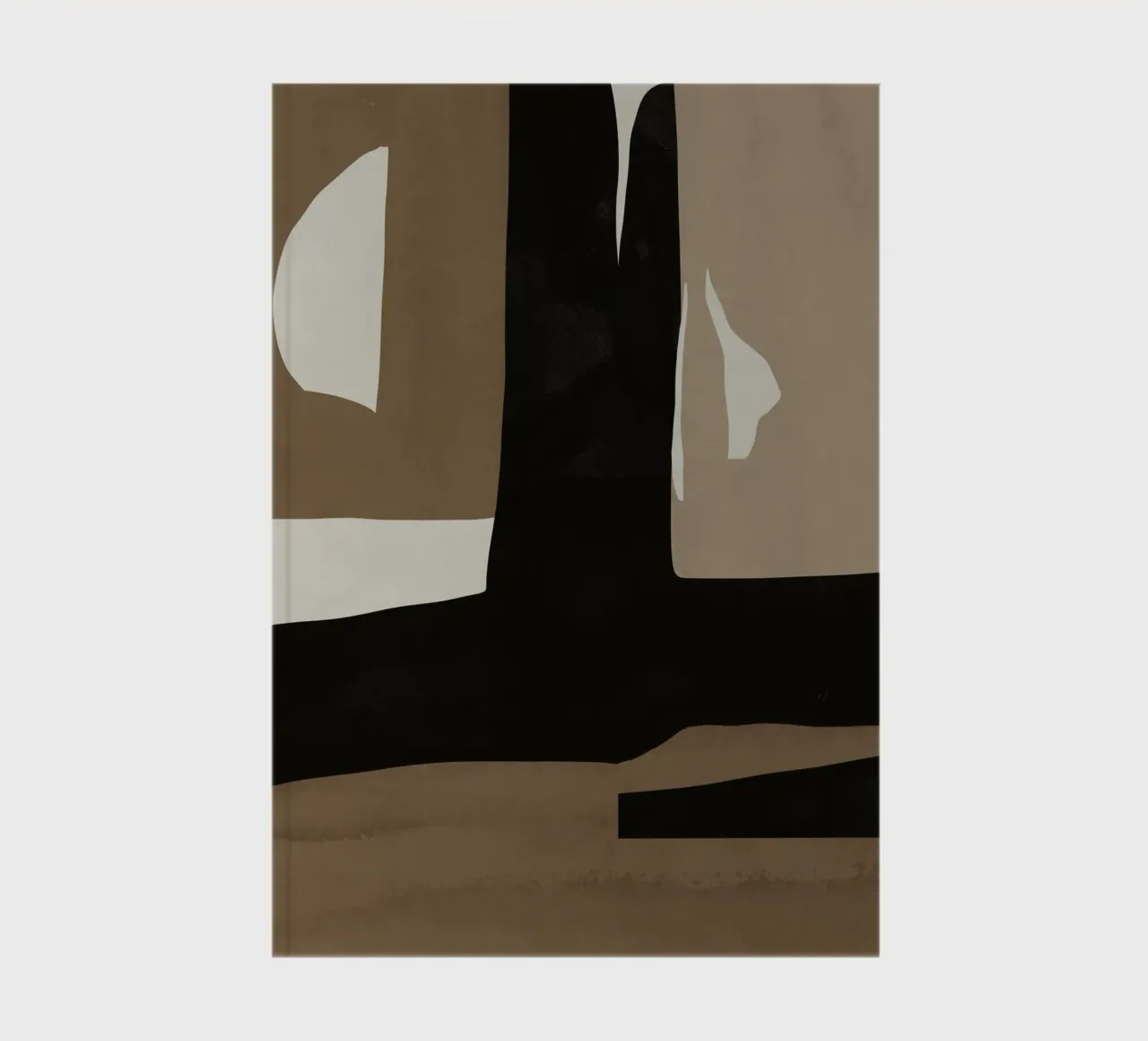 Ins minimal neutral abstract notebook by Little Dean