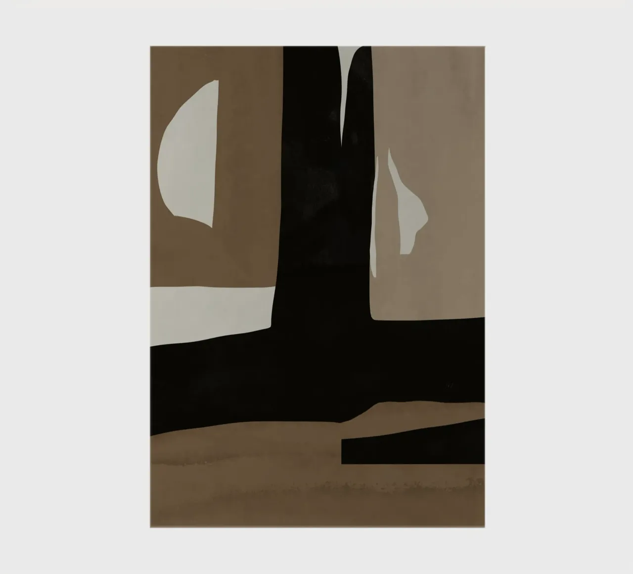 Ins minimal neutral abstract notebook by Little Dean