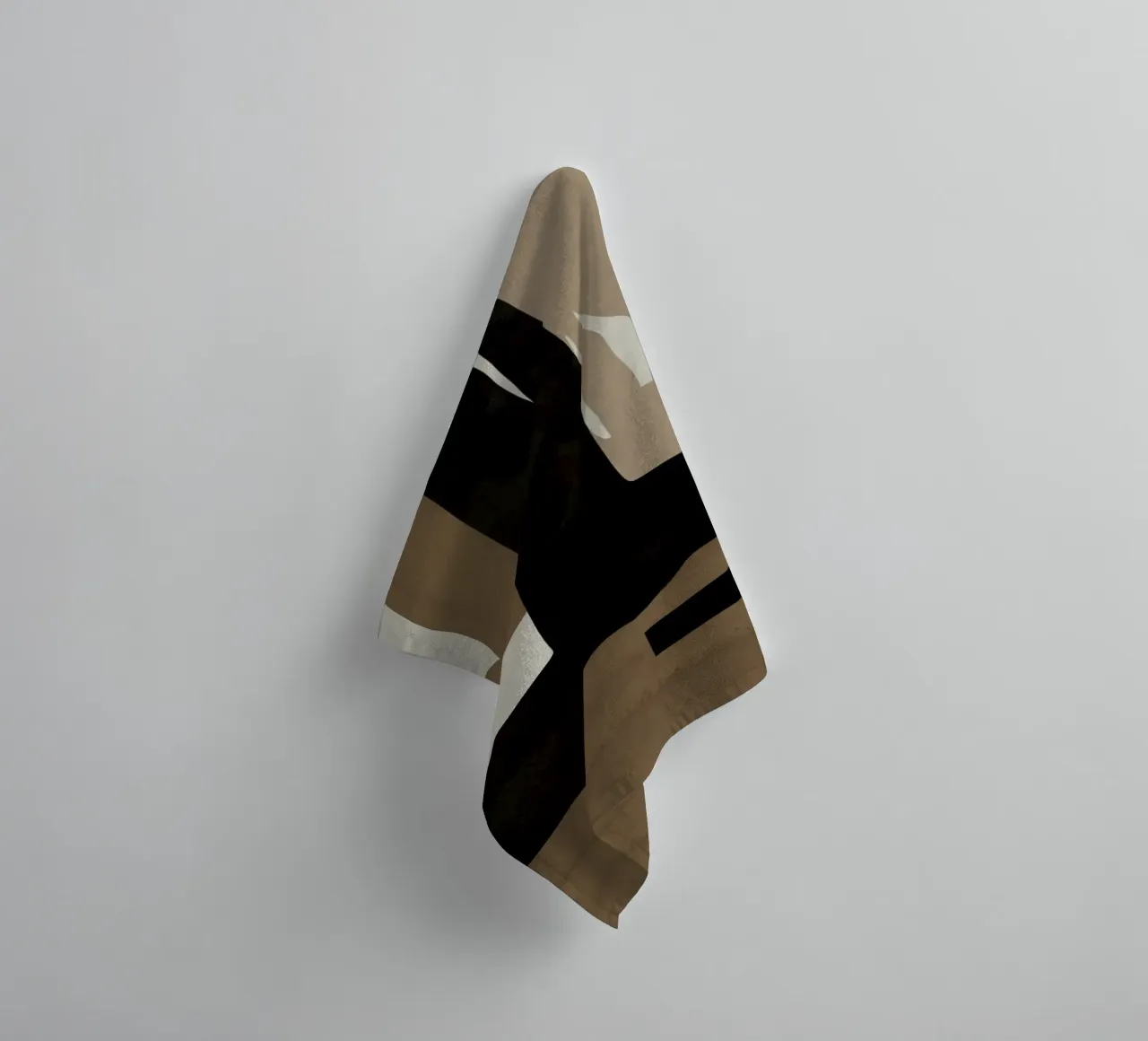 Ins minimal neutral abstract asciugamano da bagno da Little Dean