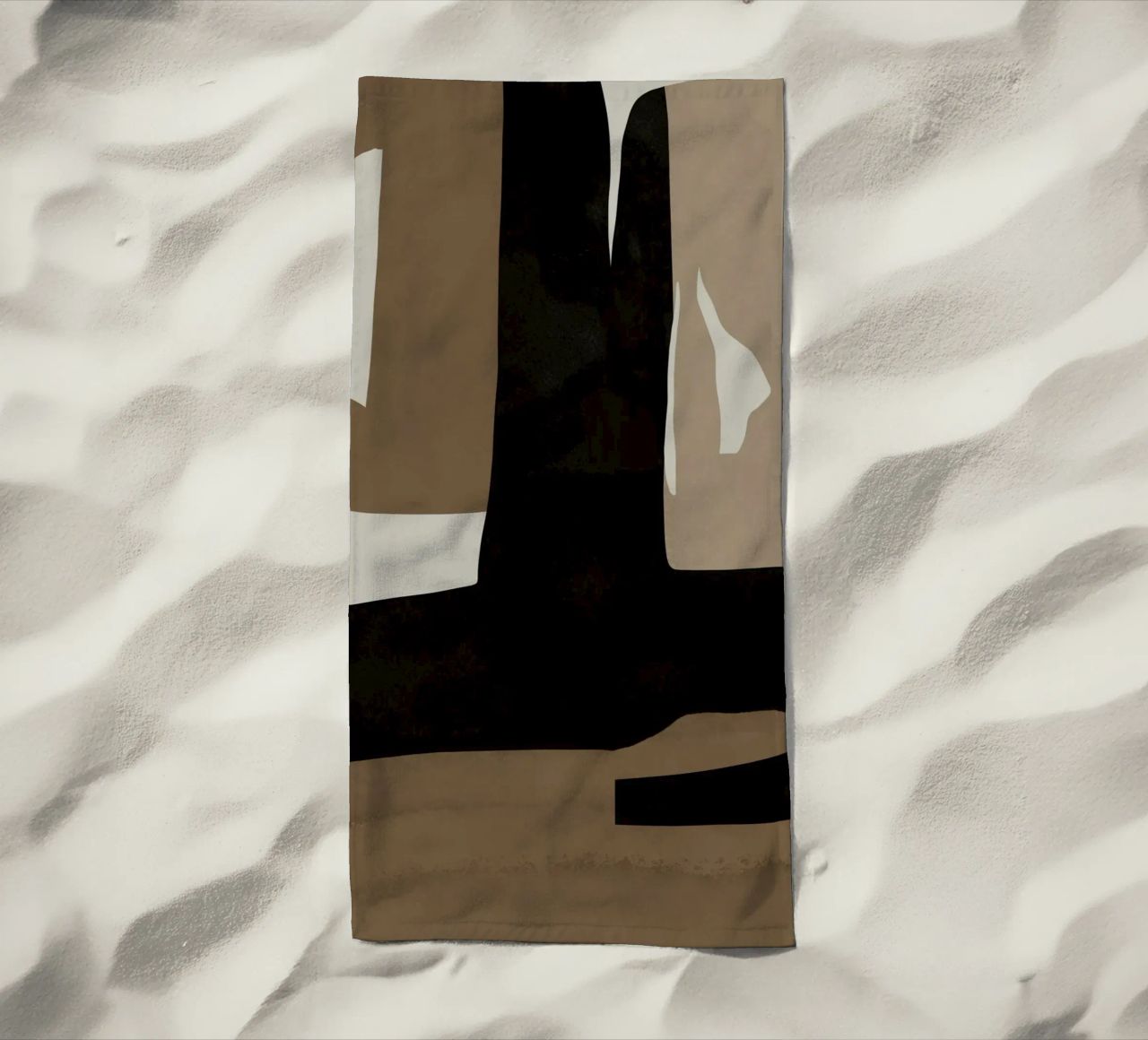 Ins minimal neutral abstract telo mare da Little Dean