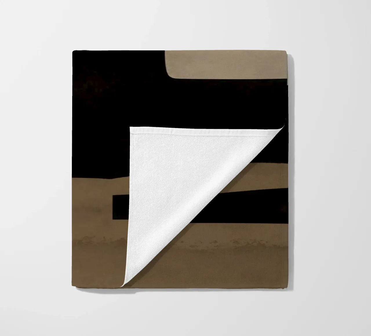 Ins minimal neutral abstract toalla de playa de Little Dean