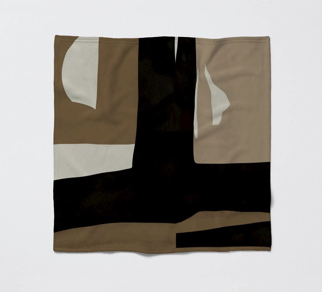 Ins minimal neutral abstract coperta in pile da Little Dean