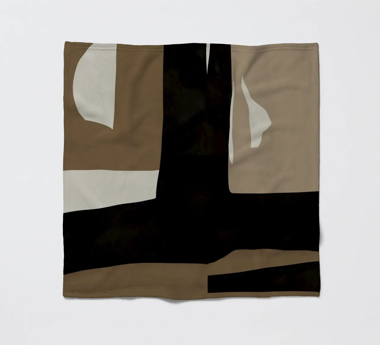 Ins minimal neutral abstract coperta in pile da Little Dean