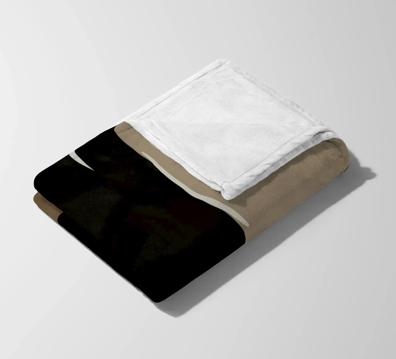 Ins minimal neutral abstract coperta in pile da Little Dean