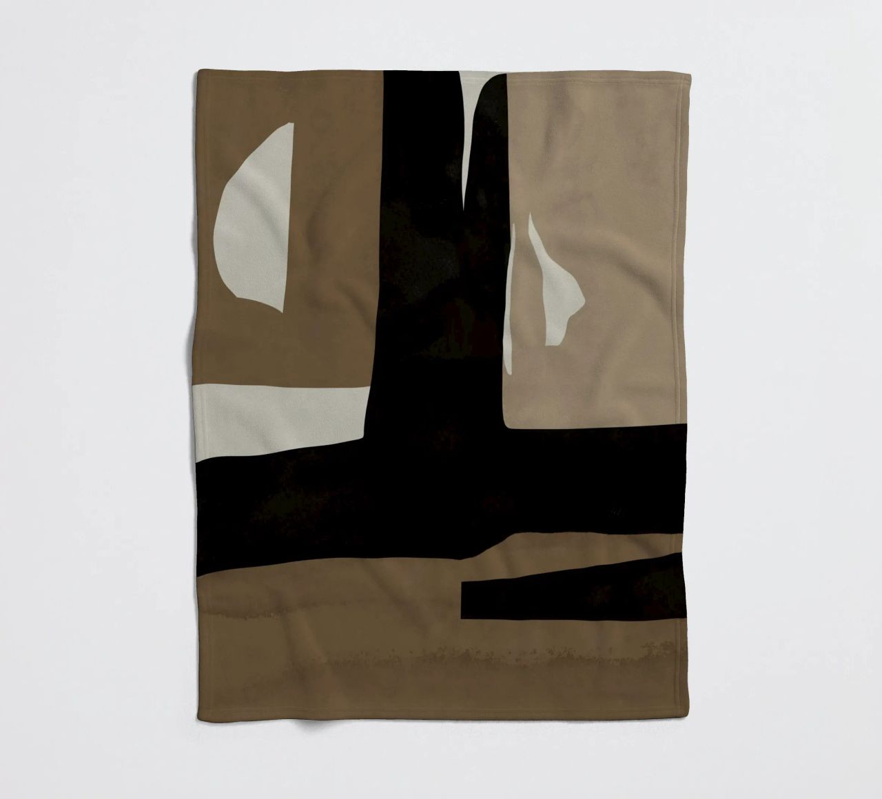 Ins minimal neutral abstract coperta in pile da Little Dean