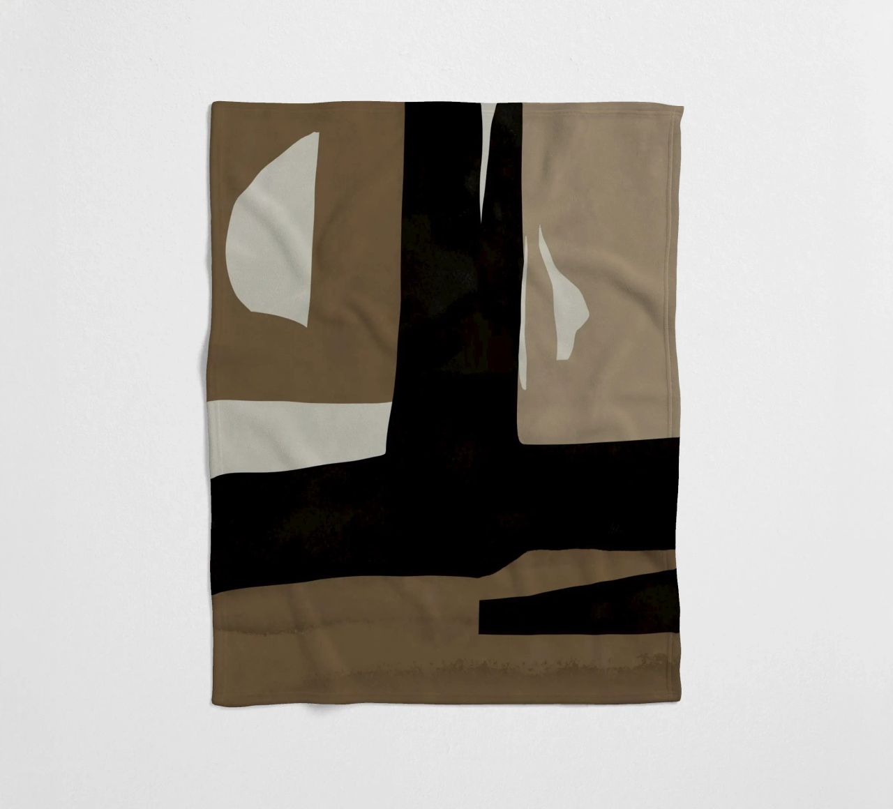 Ins minimal neutral abstract coperta in pile da Little Dean