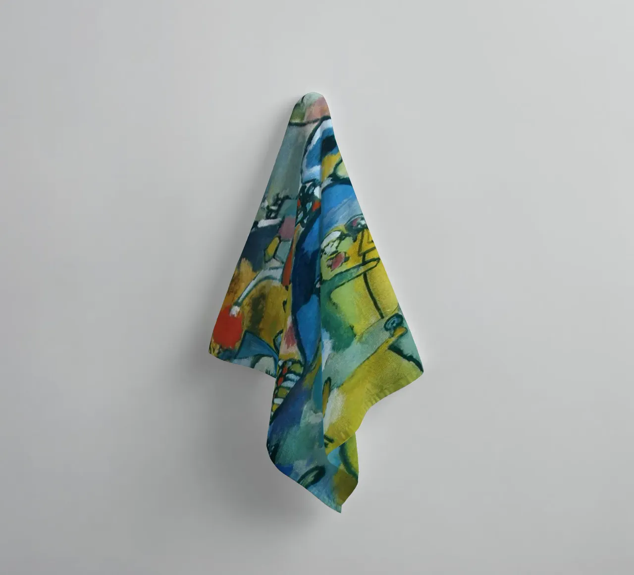 Wassily Kandinsky towel by Maegan