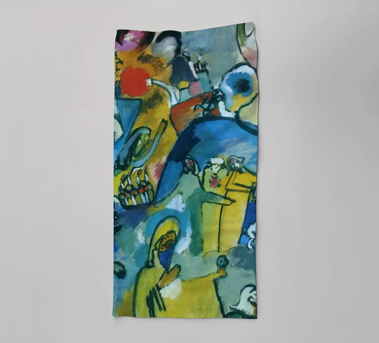 Wassily Kandinsky towel by Maegan