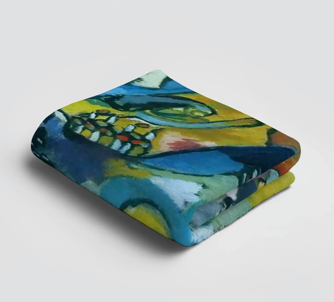 Wassily Kandinsky towel by Maegan