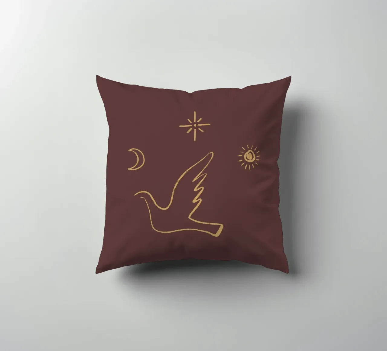 Calm Line No 02 cuscino da treechild