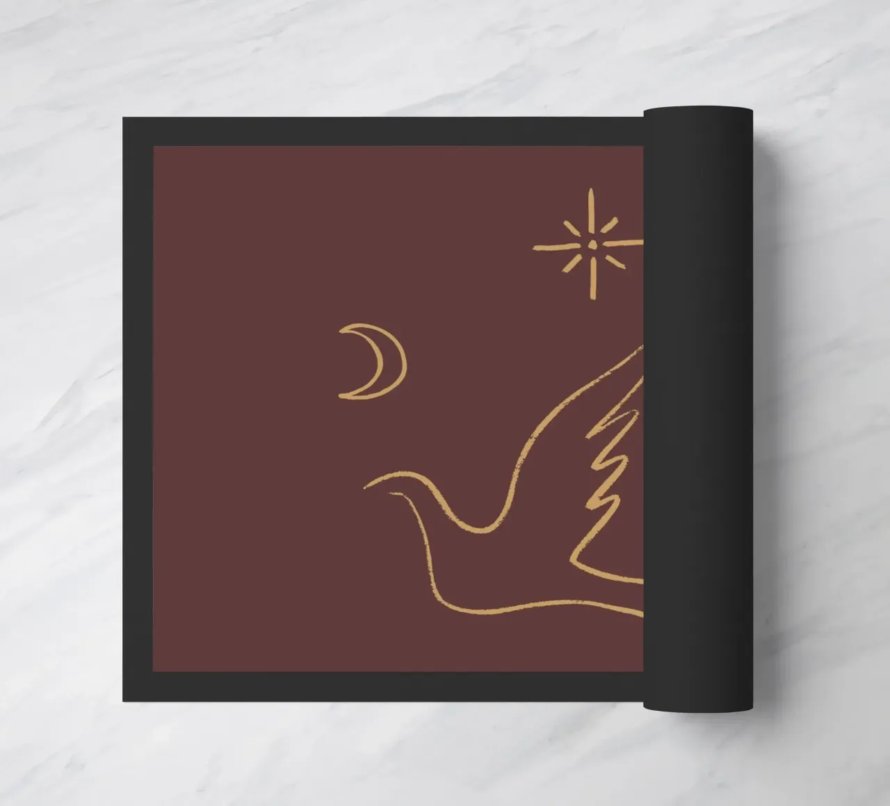 Calm Line No 02 doormat by treechild