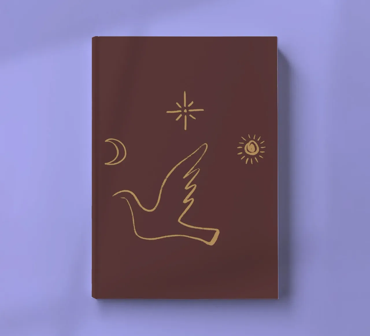 Calm Line No 02 notebook by treechild