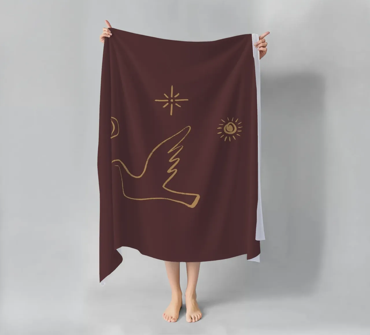 Calm Line No 02 telo mare da treechild