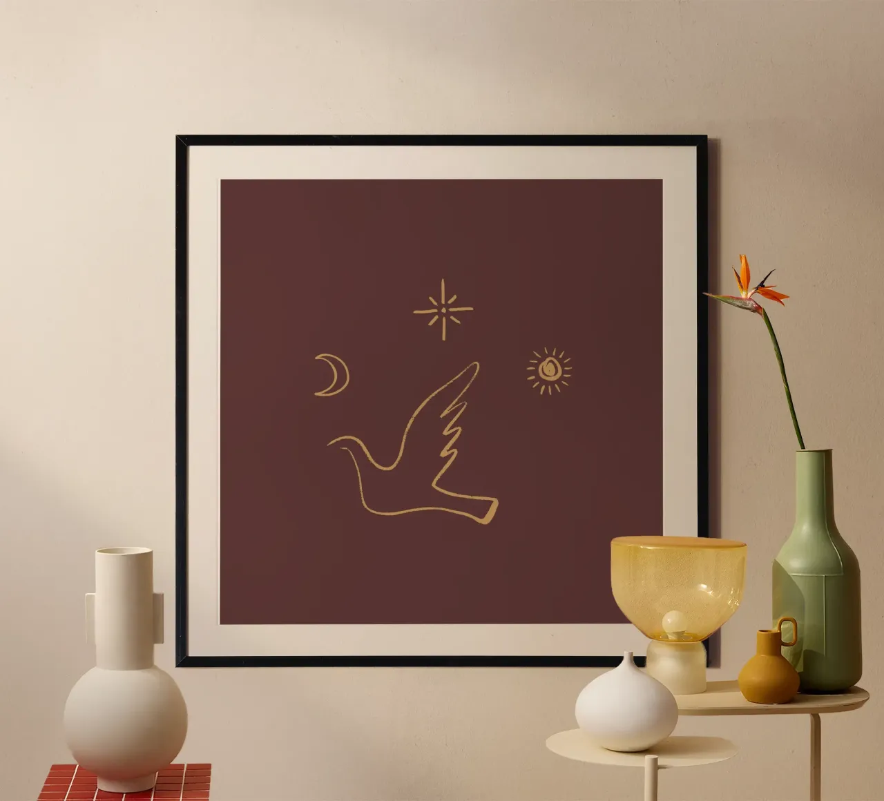 Calm Line No 02 poster da treechild