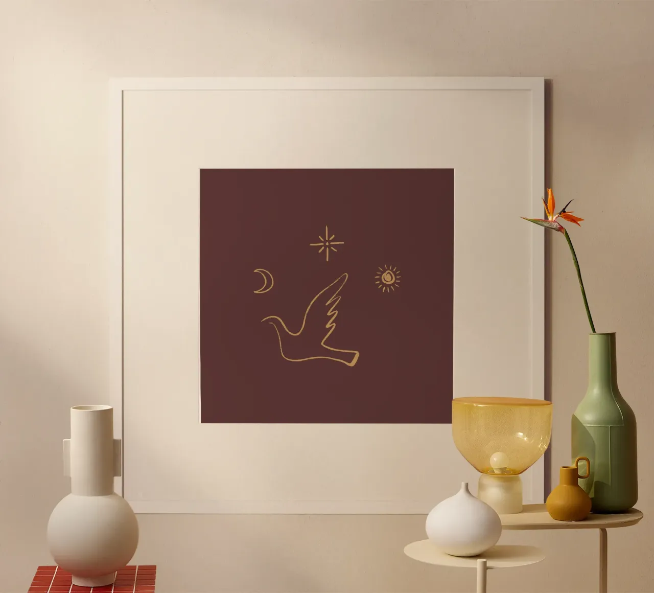 Calm Line No 02 poster da treechild