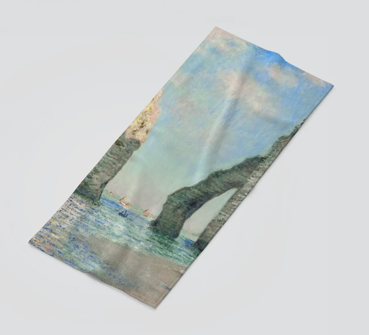 "Le scogliere di Étretat" di Claude Monet telo mare da Art History