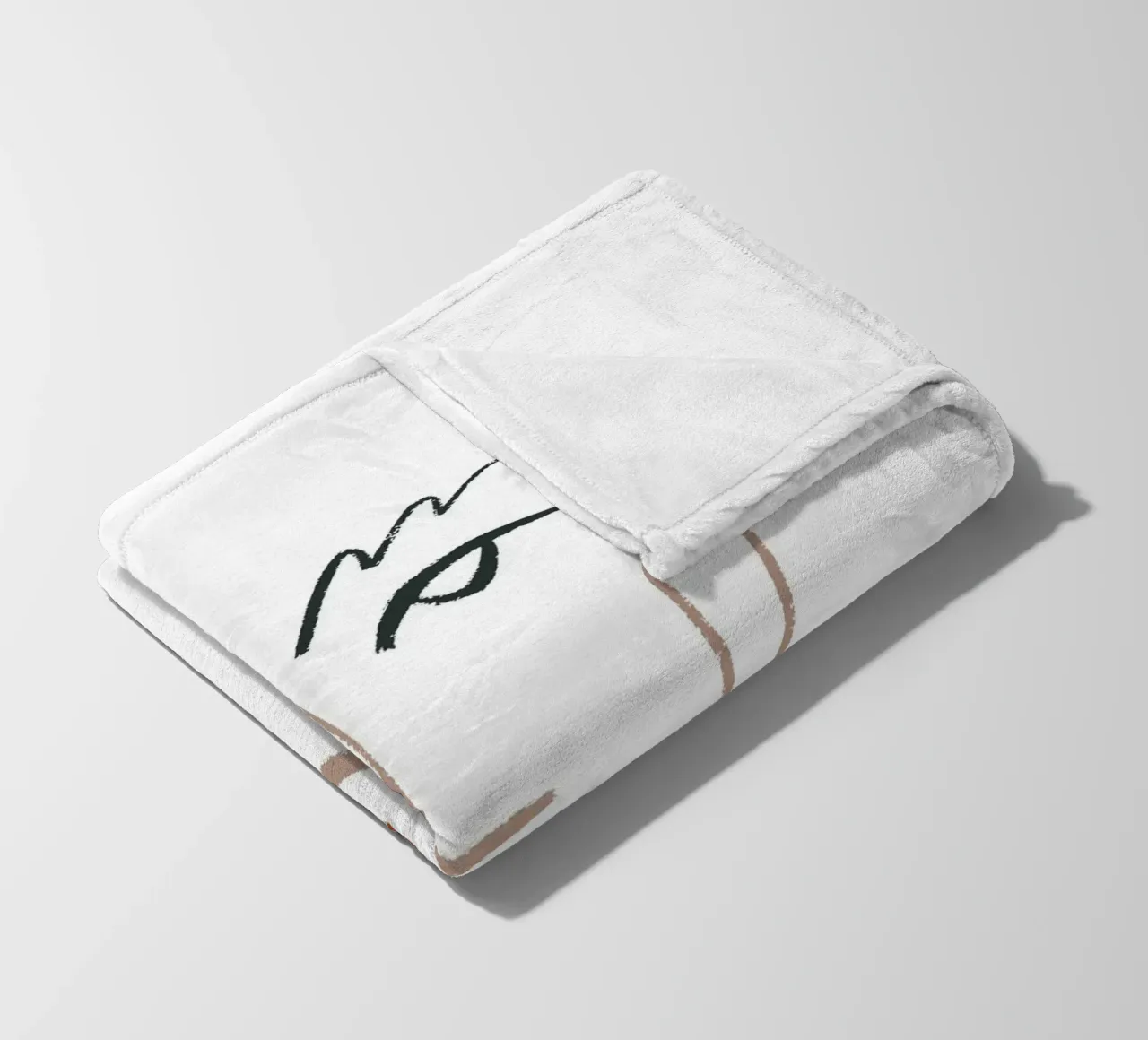 Calm Line No 03 coperta in pile da treechild