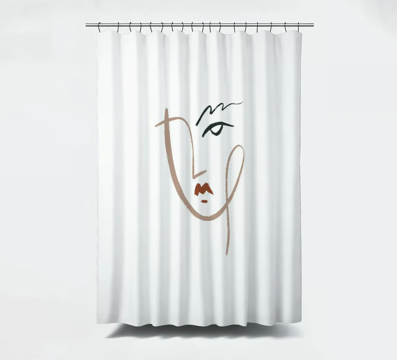 Calm Line No 03 tenda da doccia da treechild