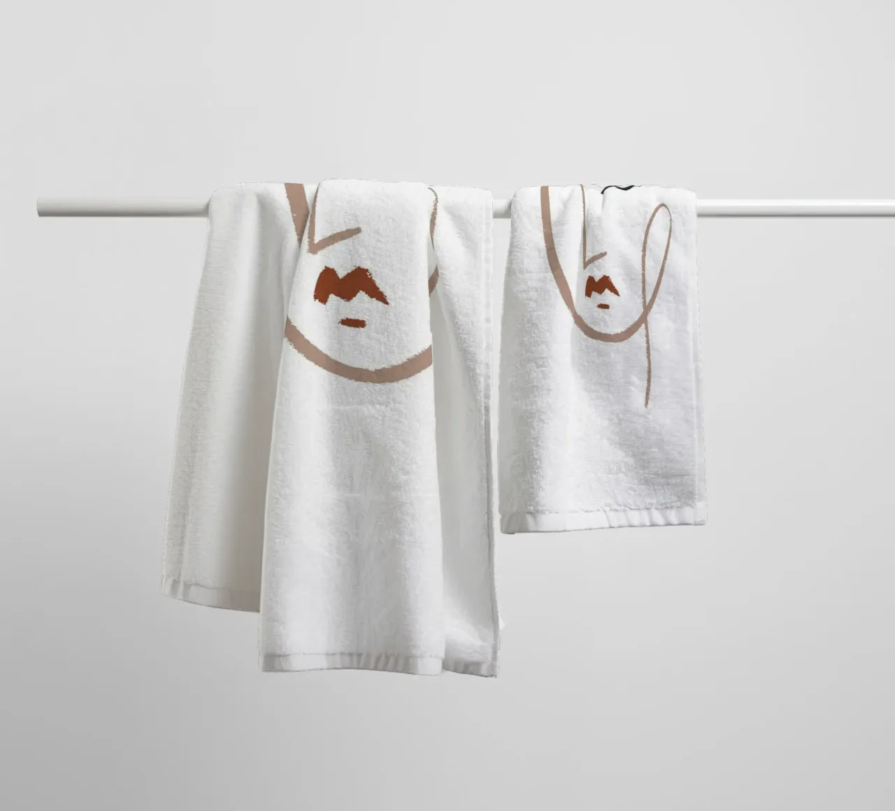 Calm Line No 03 asciugamano da bagno da treechild