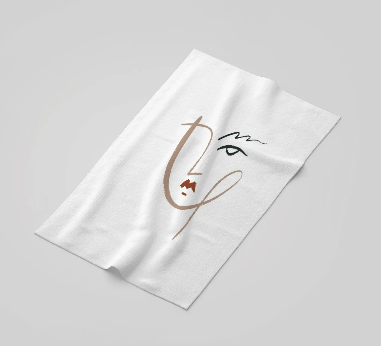 Calm Line No 03 telo mare da treechild