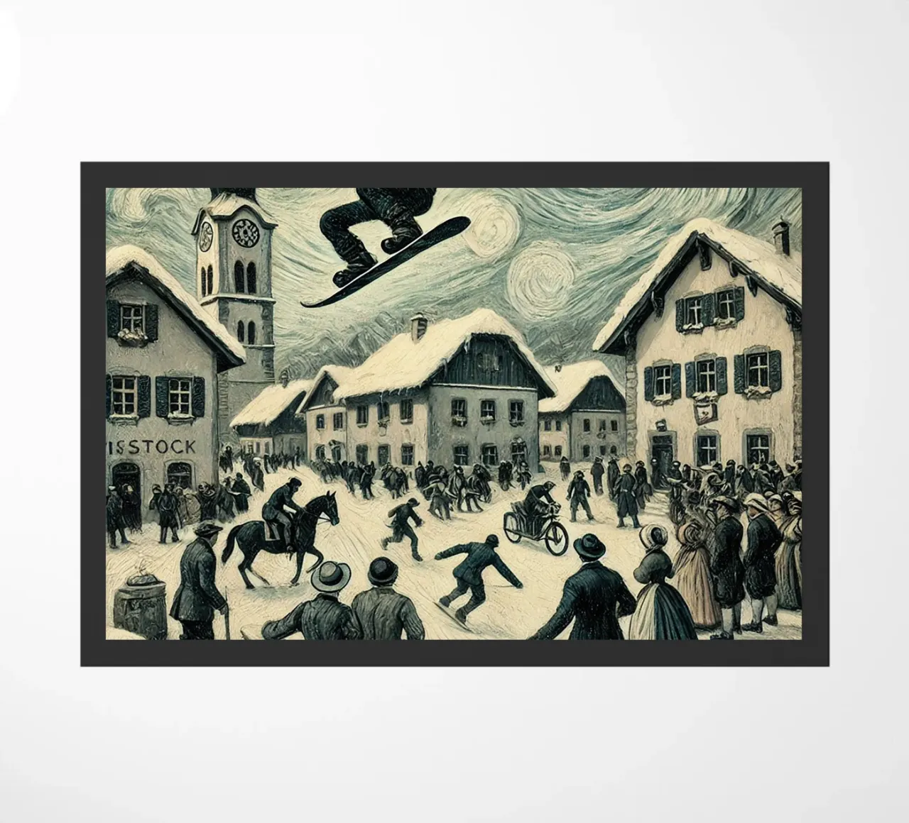 Century Snowboard zerbino da Vintage Van Gogh