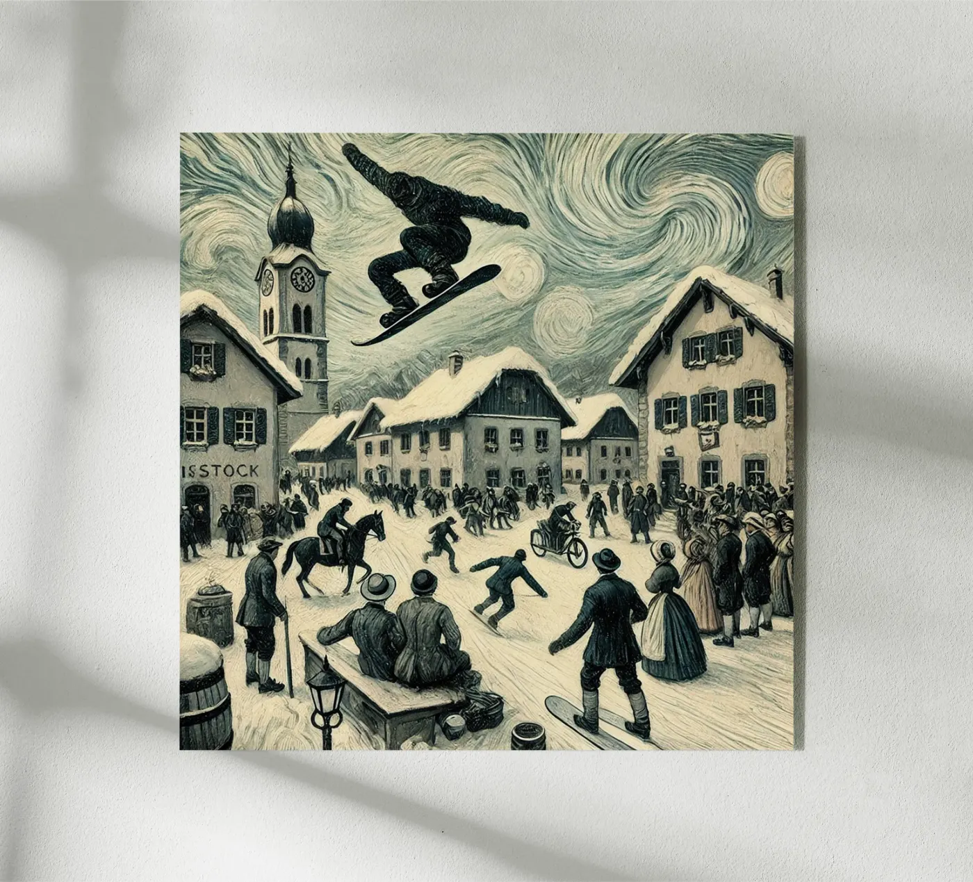 Century Snowboard plexiglass da Vintage Van Gogh
