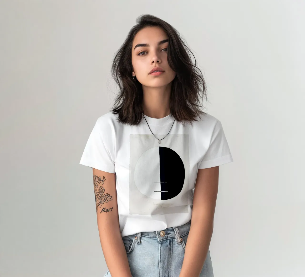 Le point de vue du Bouddha dans la vie terrestre n° 3 par Hilma Klint t-shirt de Venus Art