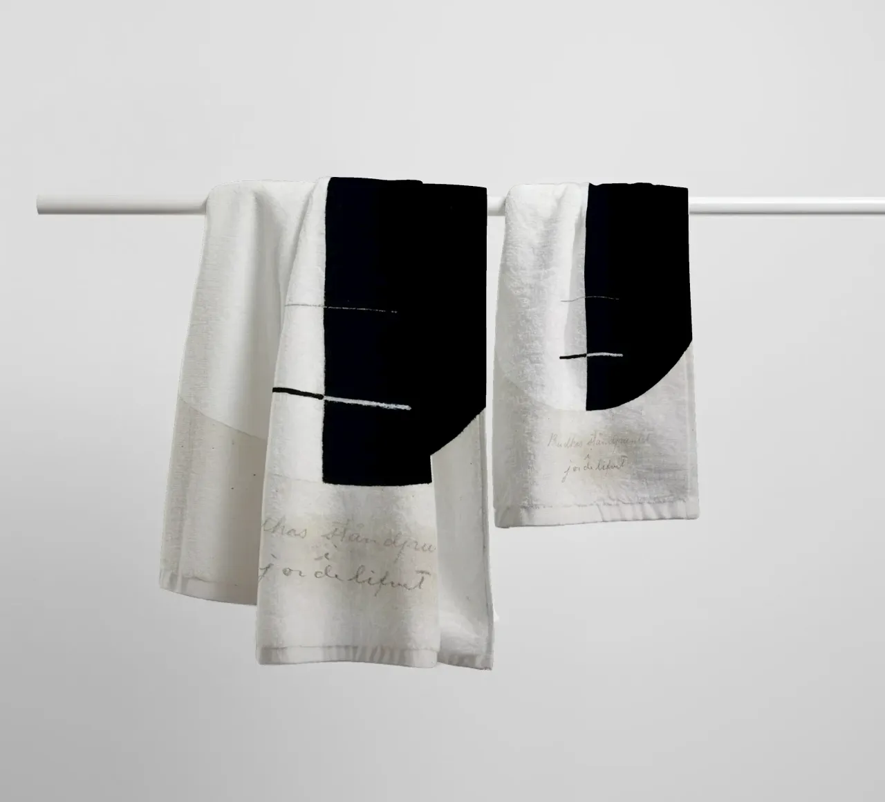 Le point de vue du Bouddha dans la vie terrestre n° 3 par Hilma Klint serviette de bain de Venus Art