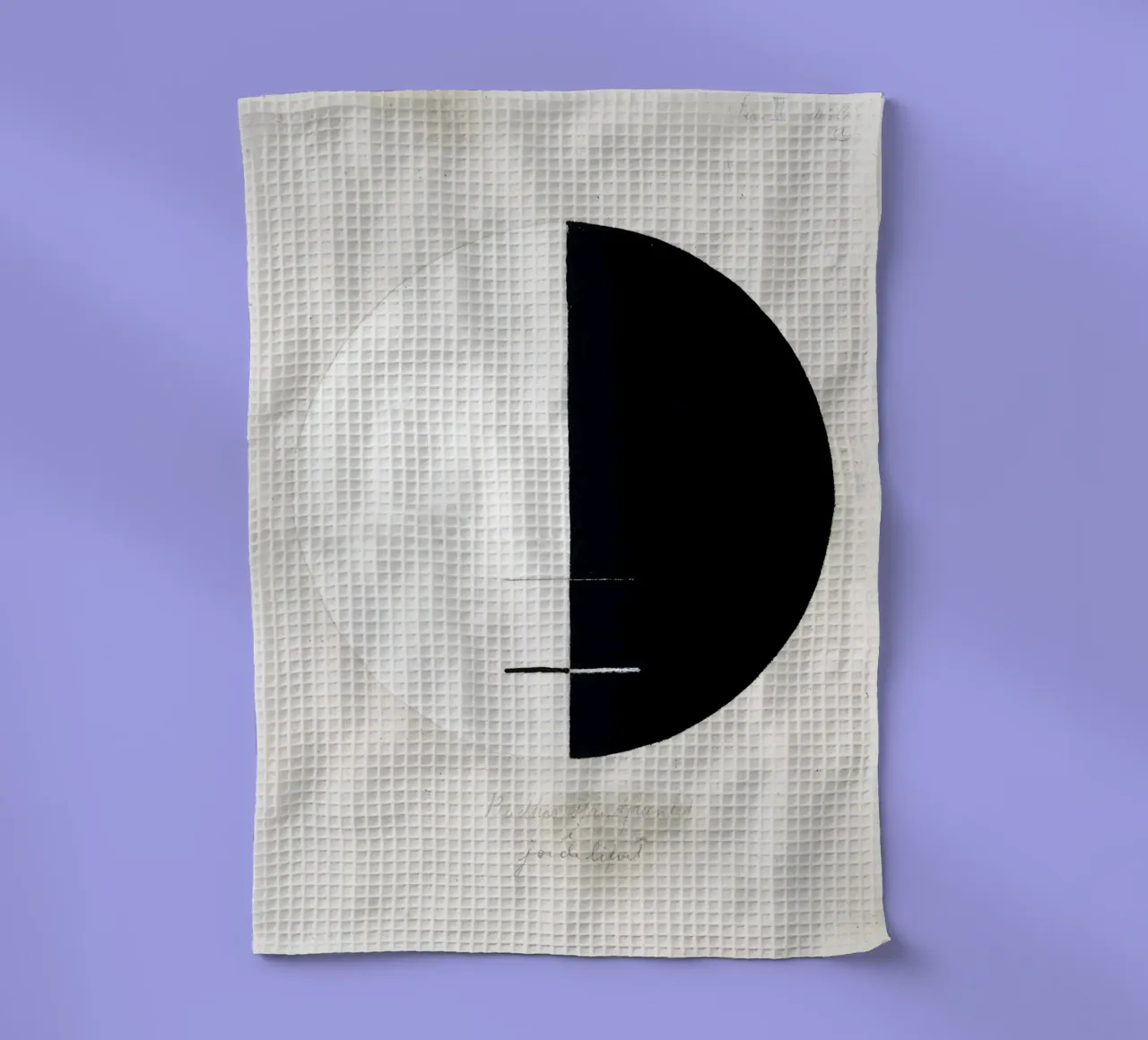 Le point de vue du Bouddha dans la vie terrestre n° 3 par Hilma Klint torchon de Venus Art