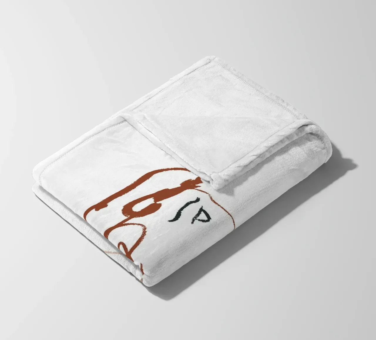 Calm Line No 05 coperta in pile da treechild