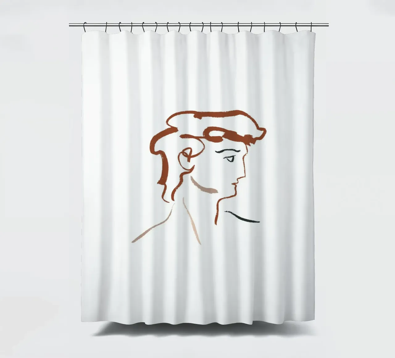 Calm Line No 05 tenda da doccia da treechild