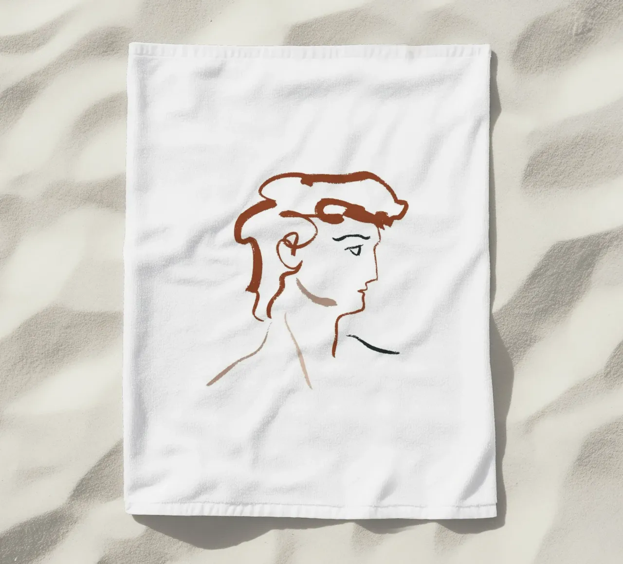 Calm Line No 05 telo mare da treechild