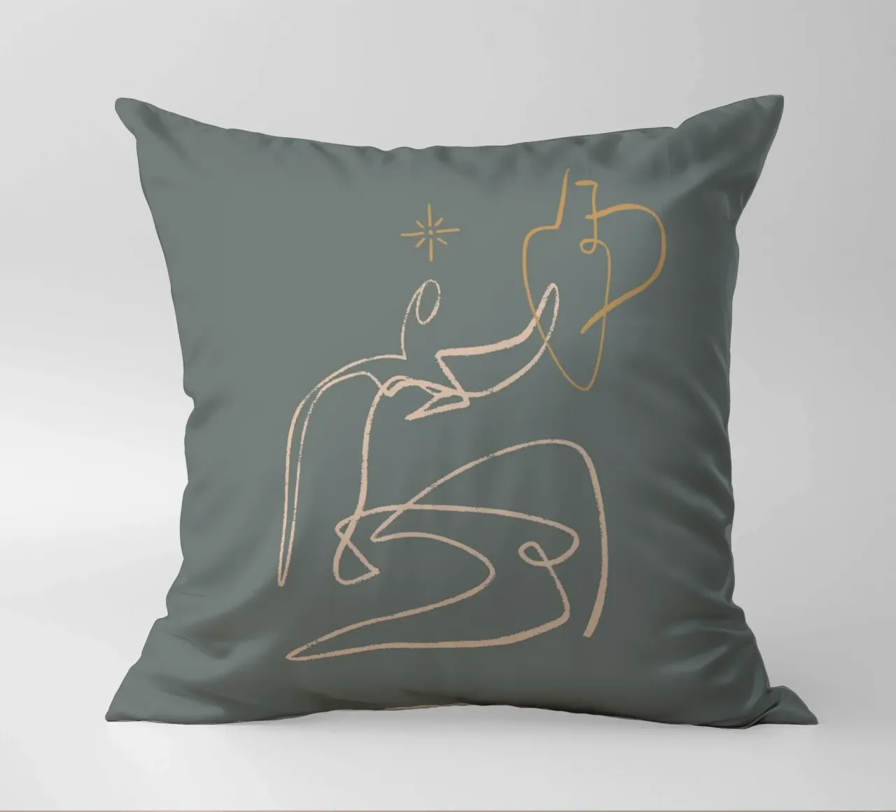 Calm Line No 06 cuscino da treechild