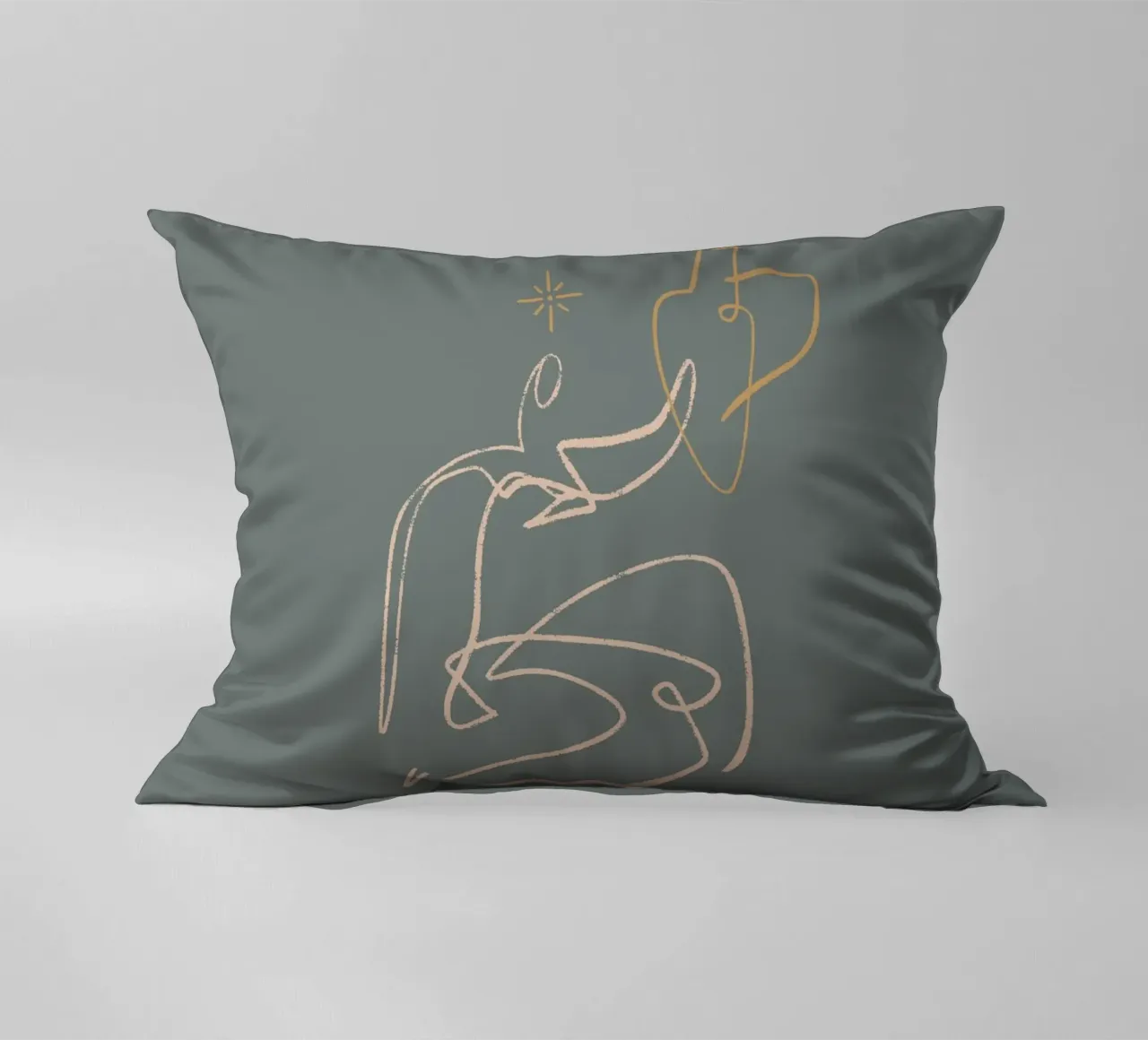 Calm Line No 06 cuscino da treechild
