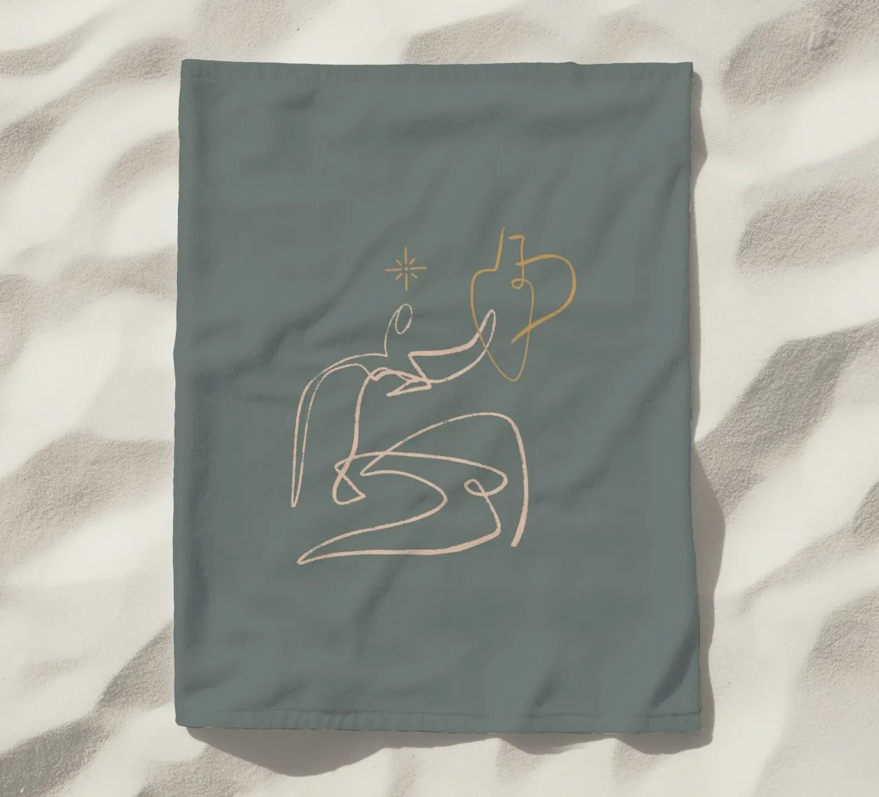 Calm Line No 06 telo mare da treechild