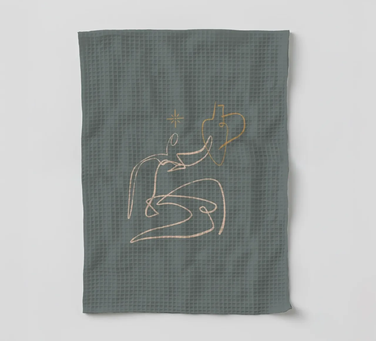 Calm Line No 06 canovaccio da cucina da treechild