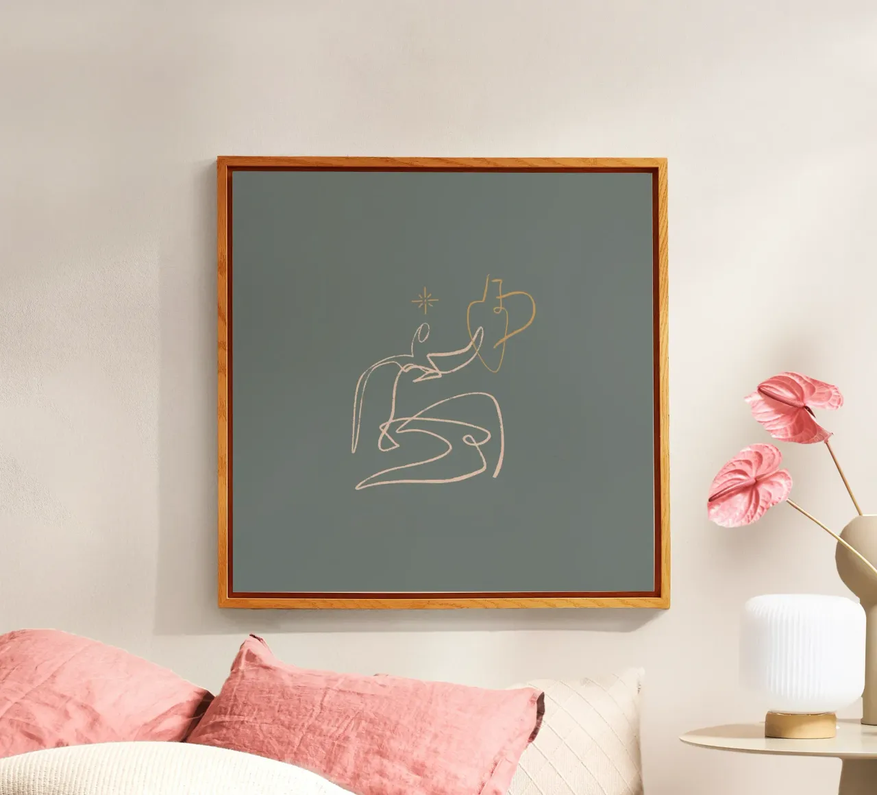 Calm Line No 06 plexiglass da treechild