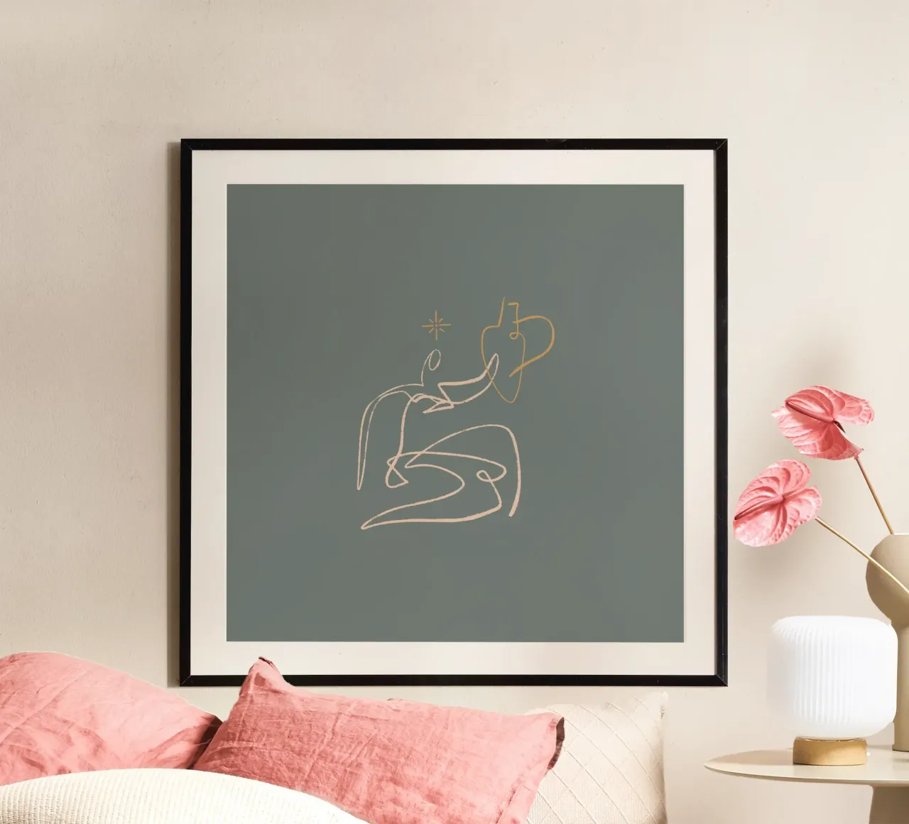 Calm Line No 06 poster da treechild