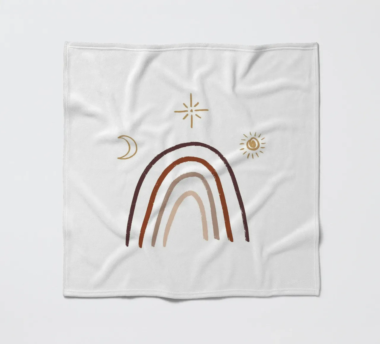 Calm Line No 07 coperta in pile da treechild