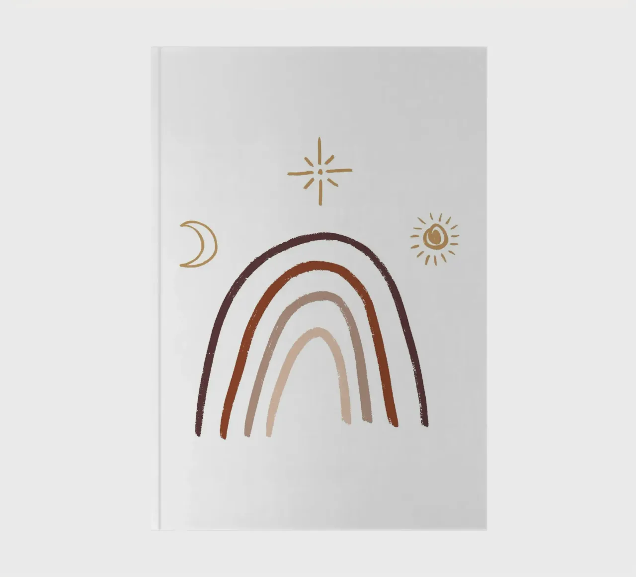 Calm Line No 07 notebook by treechild