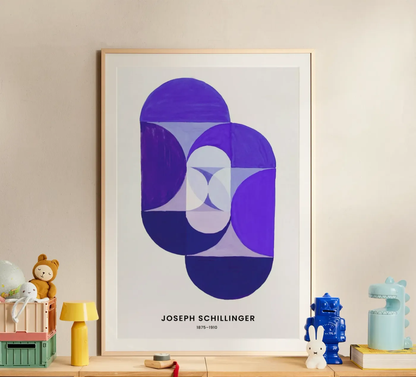 Schillinger - Key Blue poster da Vintage by JUNIQE