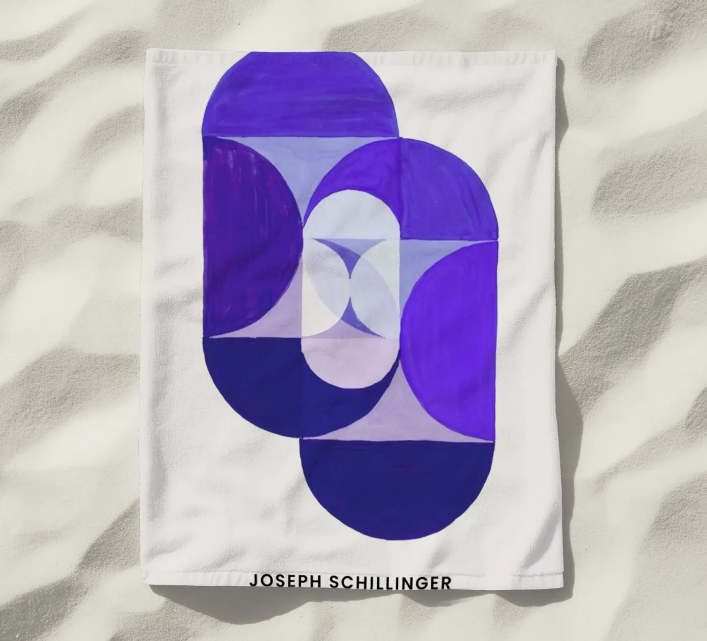 Schillinger - Key Blue telo mare da Vintage by JUNIQE